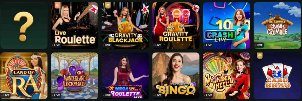 GoldenRoo Table Games